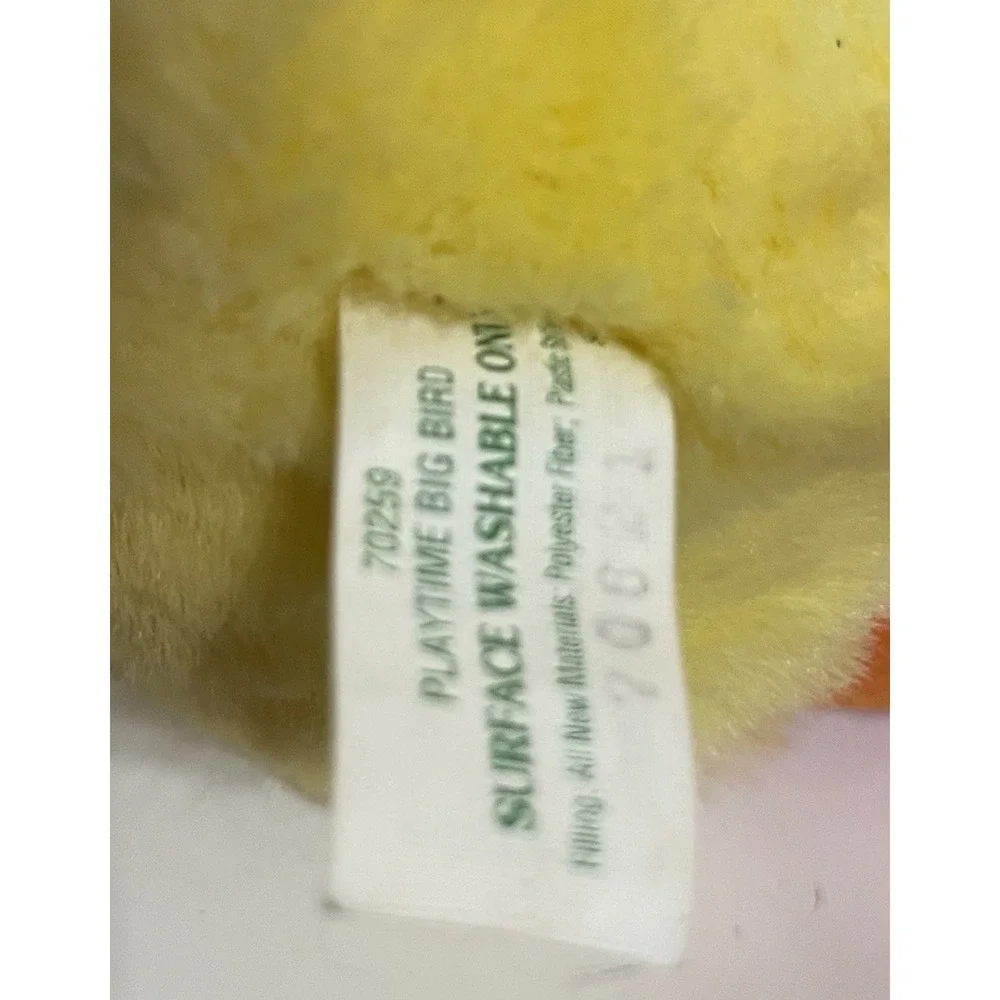 1997 Tyco Tickle Me Big Bird Sesame Street Plush Electronic Laughs & Shakes 12